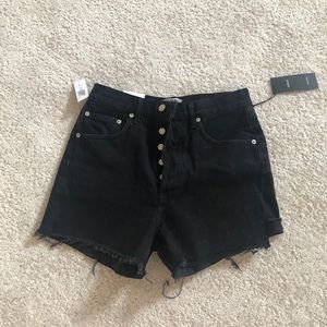 Brand new A Golde black shorts. Size 27.